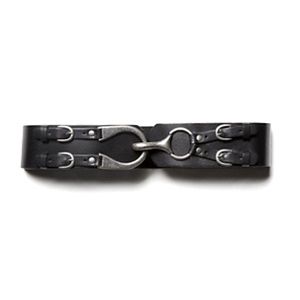 Free People Equestrian Waist Belt Black S/M, like new